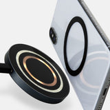 Single Wireless Charger - INGENIO Arc (Gunmetal/Black)
