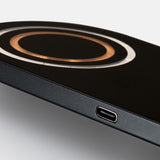 Dual Wireless Charger - INGENIO Arc  (Gunmetal/Black)