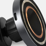 Wireless Car Charger - INGENIO Arc (Gunmetal/Black)
