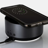 Wireless Charging Speaker - INGENIO Arc (Gunmetal/Black)