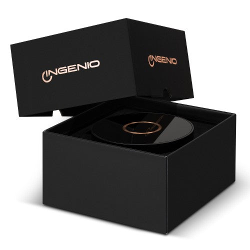 Wireless Charging Speaker - INGENIO Arc (Gunmetal/Black)