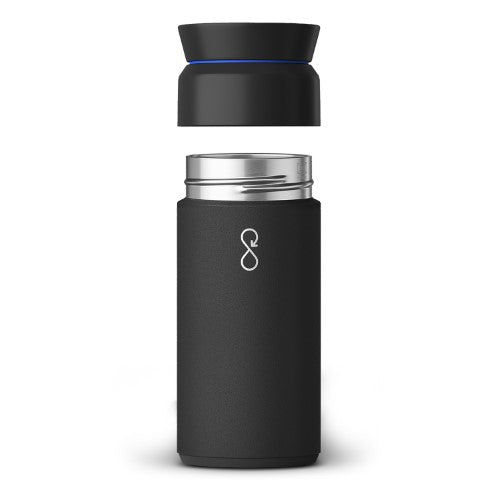 Bottle Brew Flask - Ocean (Obsidian Black)