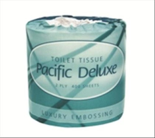 Toilet Roll 2Ply Deluxe (D2-400) - 48X400PC