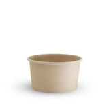 Bowl Bamboo PLA Lined 6oz Brown - 50PC
