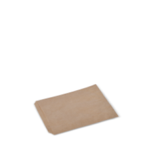 Bag Paper Flat Brown #1 137x187mm - 1000PC