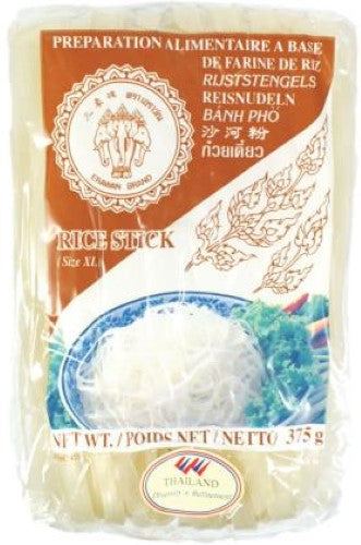 Noodle Rice Sticks 10mm Extra Large - 375G