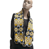 Măori Scarf - Yellow (13.8 x 1.5cm)
