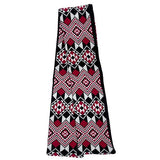 Măori Scarf - Dark Red (13.8 x 1.5cm)
