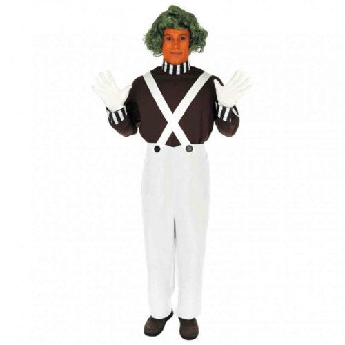 Morph Costume Factory Worker with Wig Men's Large