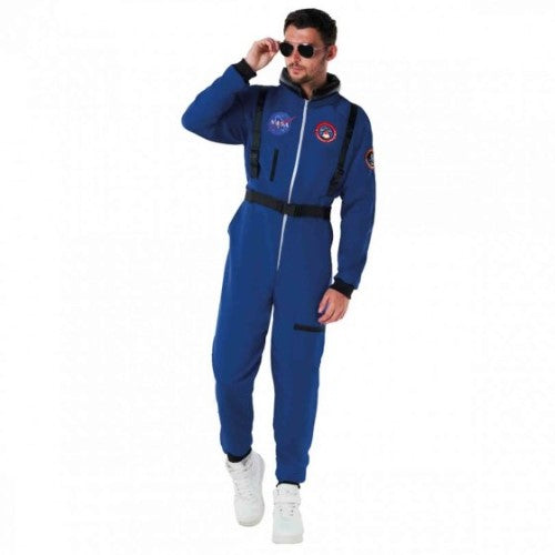 Morph Costume Blue Astronaut Suit Men's Medium