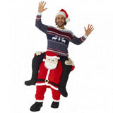 Morph Costume Santa Piggyback Adult Standard