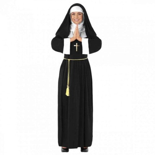 Morph Costume Nun Long Dress Women's Size 12-14