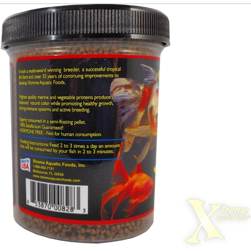 Fish Food - Xtreme Goldfish 1.5mm Pellet (142g)