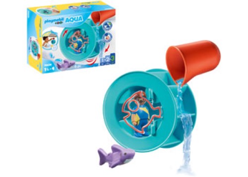 Playmobil - Water Wheel with Baby Shark