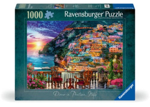 Ravensburger Dinner in Positano Italy Puzzle 1000 Pieces