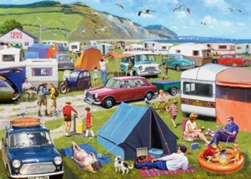 Ravensburger Leisure Days No5 Camping Caravanning 1000 Piece