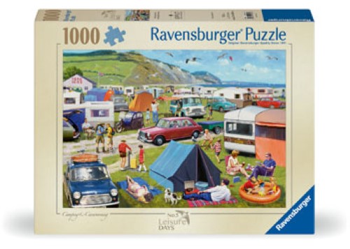 Ravensburger Leisure Days No5 Camping Caravanning 1000 Piece