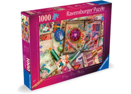 Ravensburger Vintage Dressmaking Puzzle 1000 Pieces