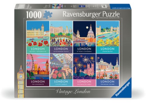 Ravensburger Vintage London Puzzle 1000 Pieces