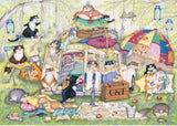 Ravensburger Crazy Cats Lazy Summer Afternoon 1000 Pieces