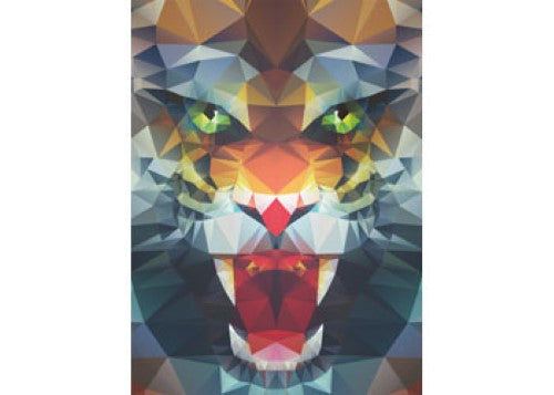 Ravensburger Polygon Lion Puzzle 500 Pieces
