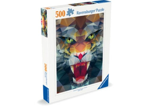Ravensburger Polygon Lion Puzzle 500 Pieces