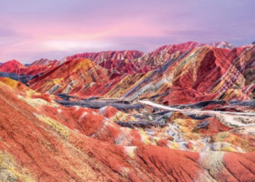 Ravensburger Rainbow Mountains China Puzzle 1000 Pieces