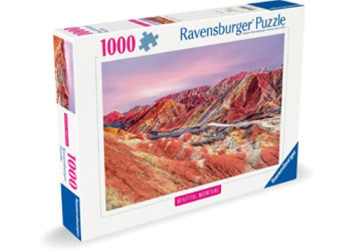 Ravensburger Rainbow Mountains China Puzzle 1000 Pieces