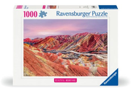 Ravensburger Rainbow Mountains China Puzzle 1000 Pieces