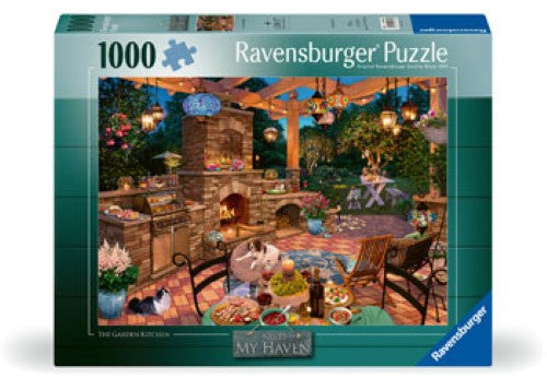 Ravensburger My Haven No 10 The Garden Kitchen 1000 Pieces