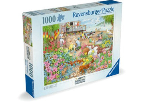 Ravensburger Beach Garden Cafe Puzzle 1000 Pieces