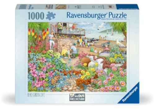 Ravensburger Beach Garden Cafe Puzzle 1000 Pieces