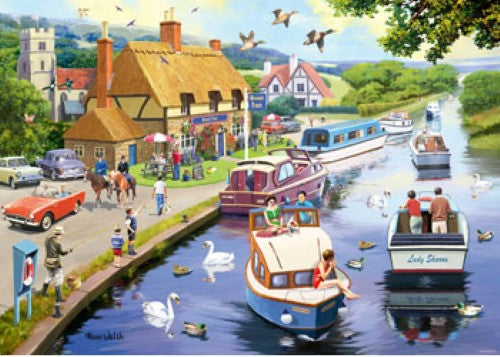 Ravensburger Leisure Days No 7 Evening on River 1000 Pieces