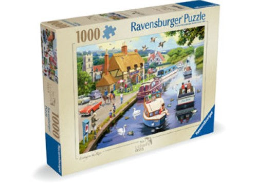 Ravensburger Leisure Days No 7 Evening on River 1000 Pieces