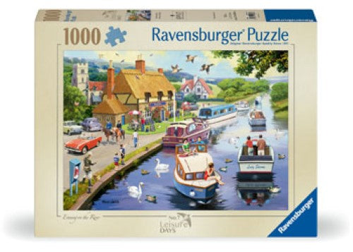 Ravensburger Leisure Days No 7 Evening on River 1000 Pieces