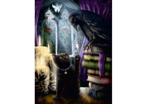 Ravensburger Black Cat and Raven Puzzle 500 Pieces