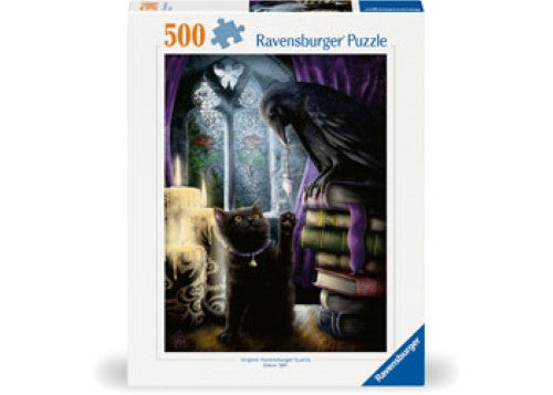 Ravensburger Black Cat and Raven Puzzle 500 Pieces