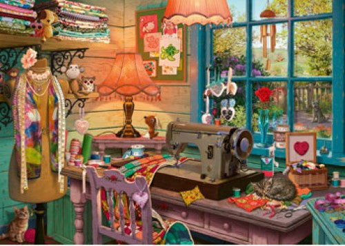 Ravensburger My Haven No 2 The Sewing Shed Puzzle 1000 Piece