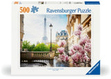 Ravensburger Springtime in Paris Puzzle 500 Pieces