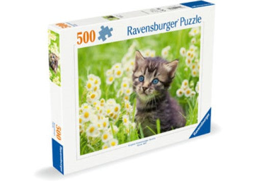 Ravensburger Kitten in the Meadow Puzzle 500 Pieces