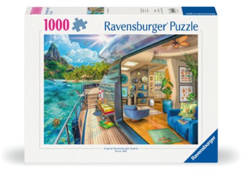 Ravensburger Tropical Island Charter Puzzle 1000 Pieces