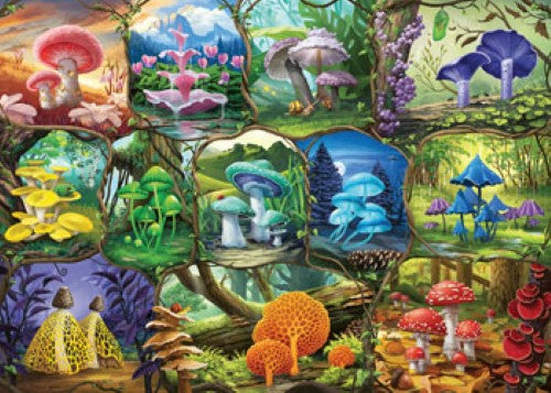 Ravensburger Beautiful Mushrooms Puzzle 1000 Pieces
