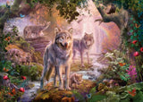 Ravensburger Summer Wolves Puzzle 1000 Pieces