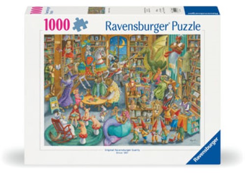 Ravensburger Midnight at the Library Puzzle 1000 Pieces