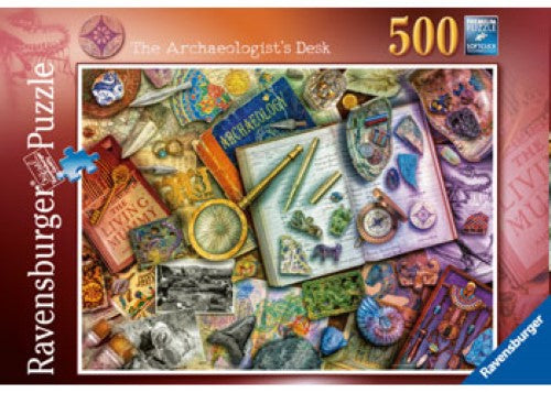 Ravensburger The Archaeologist's Desk Puzzle 500 Pieces