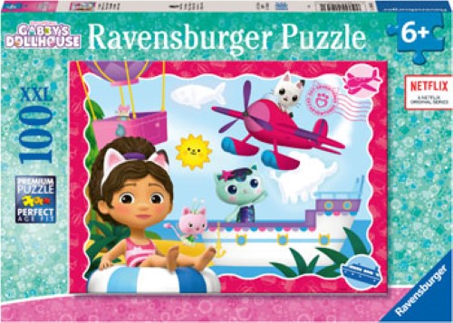 Ravensburger Gabby's Dollhouse Cat Adventures! 100 Pieces