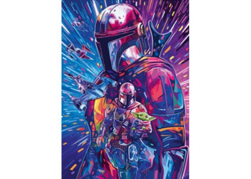 Ravensburger Star Wars the Mandalorian Puzzle 500 Pieces