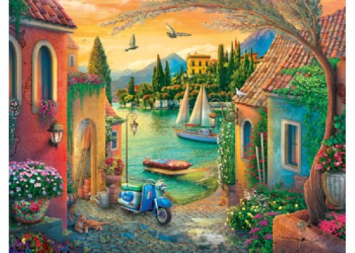 Ravensburger European Villa Views Art&Soul Puzzle 750 Pieces