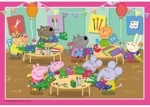 Ravensburger Peppa Pig Puzzle 2x12 Pieces
