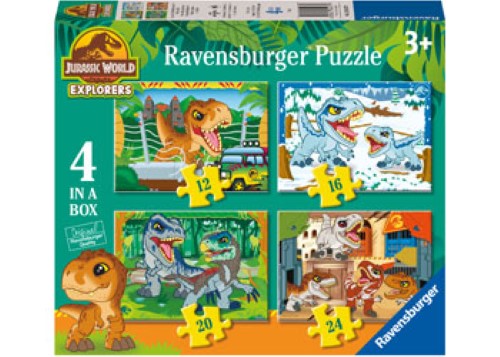 Ravensburger Jurassic World Explorers 12/16/20/24 Pieces